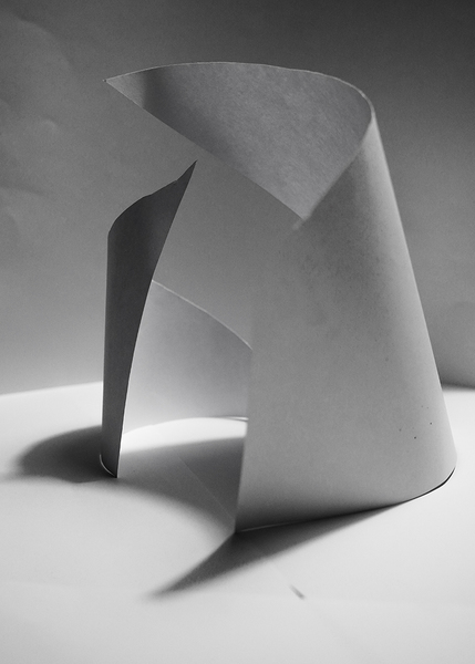 Papiermodell 2 / Prozessbild