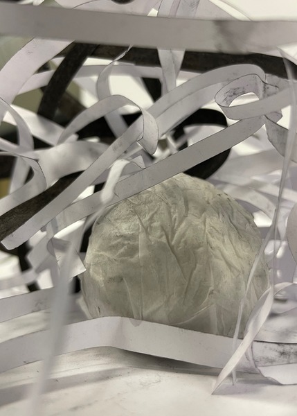 Papiermodell 2 / Prozessbild