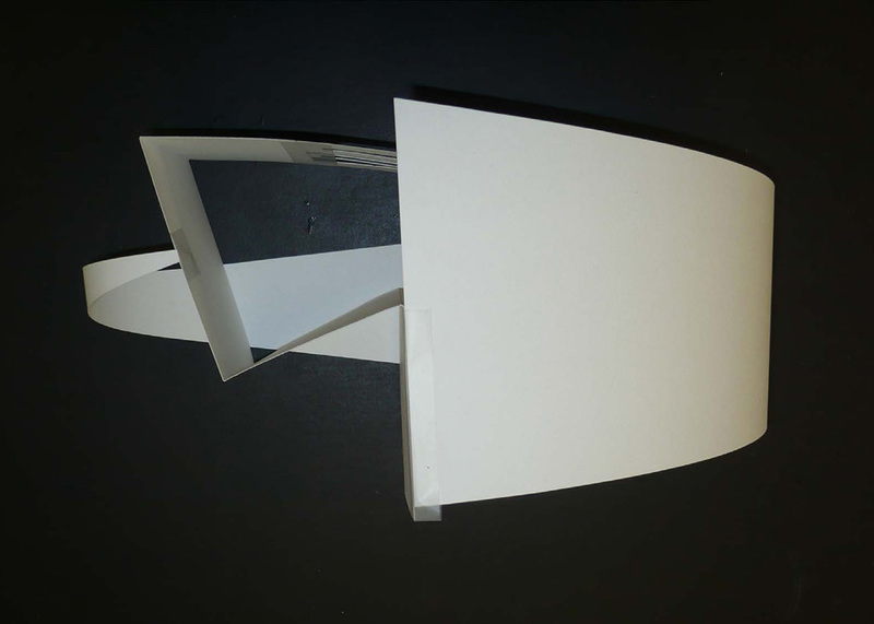 Papiermodell 2 / Prozessbild