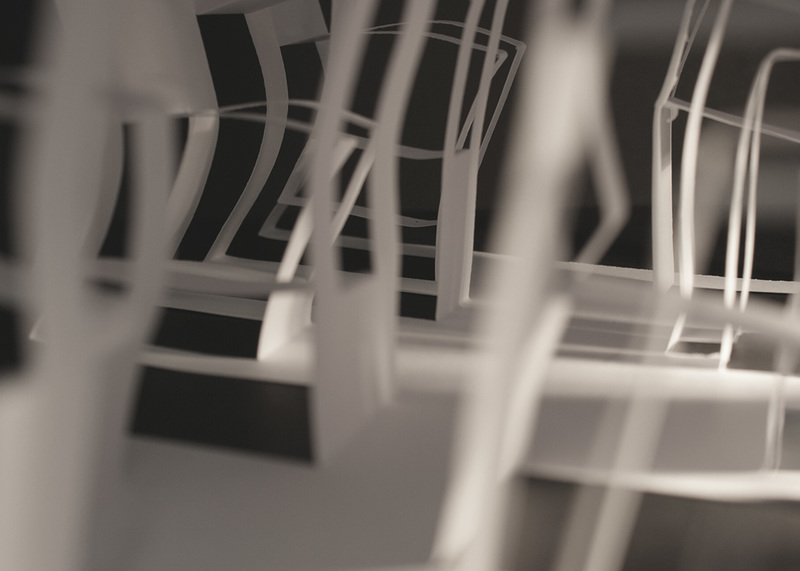 Papiermodell 2 / Prozessbild