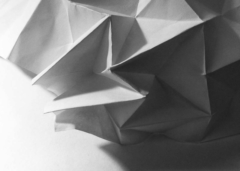 Papiermodell 2 / Prozessbild