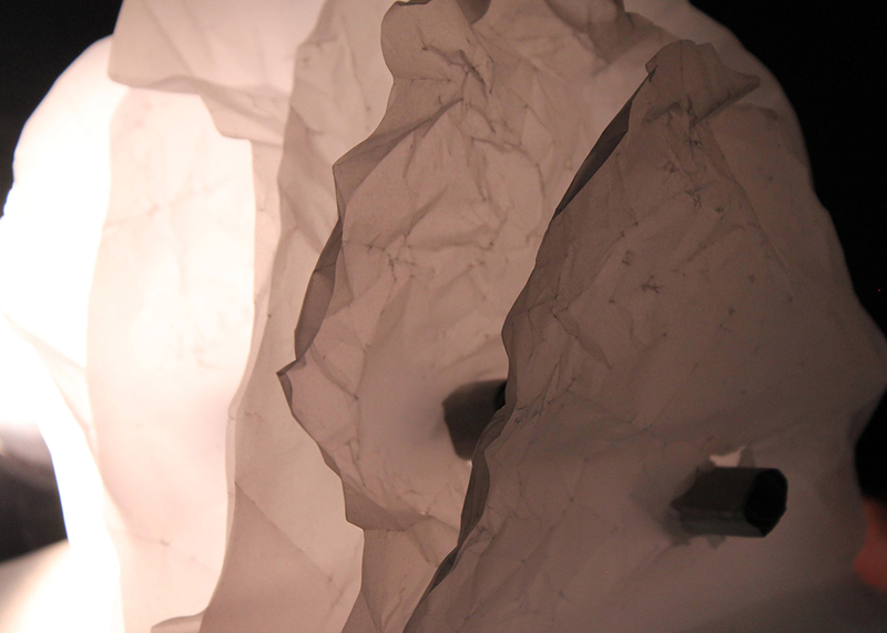 Papiermodell 2 / Prozessbild