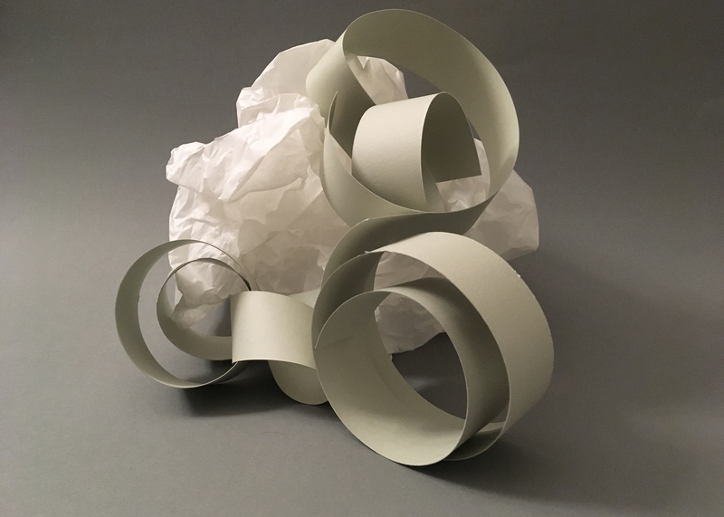 Papiermodell 2 / Prozessbild