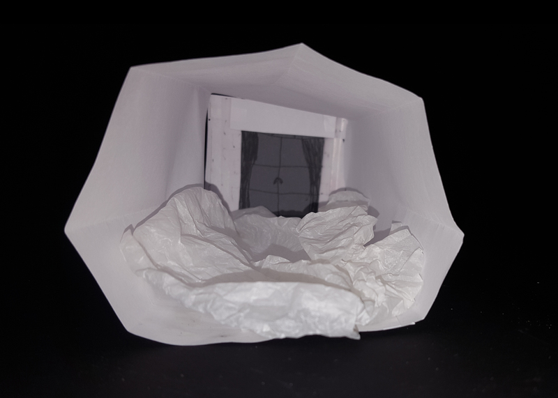 Papiermodell 2 / Prozessbild