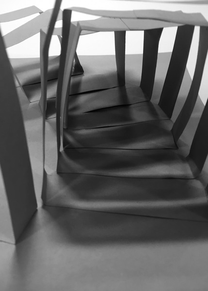Papiermodell 2 / Prozessbild