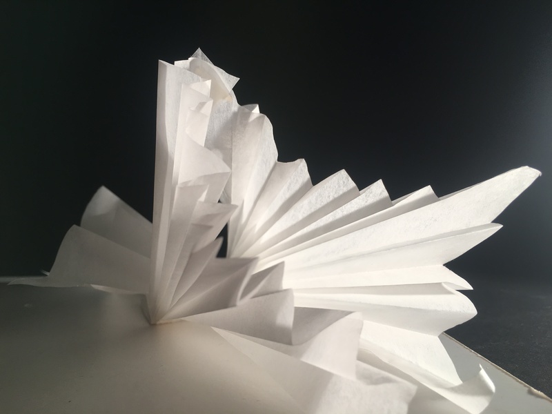 Papiermodell 2 / Prozessbild