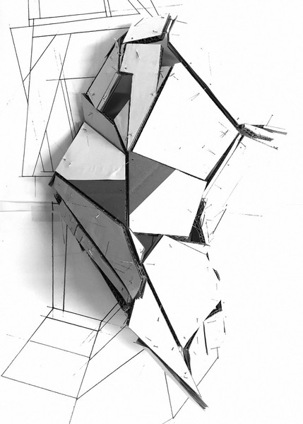 Papiermodell 2 / Prozessbild