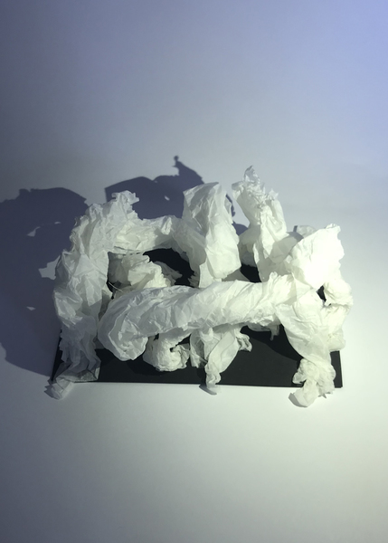 Papiermodell 2 / Prozessbild