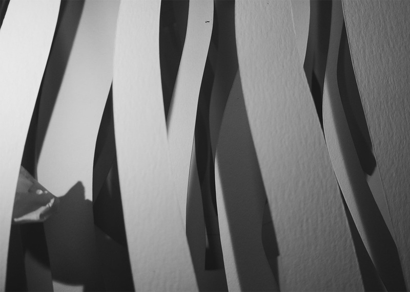 Papiermodell 2 / Prozessbild