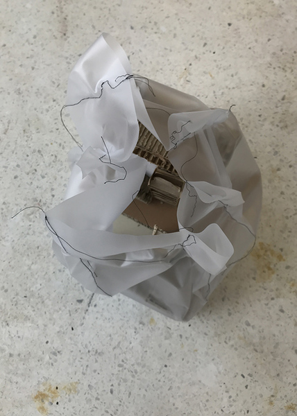 Papiermodell 2 / Prozessbild