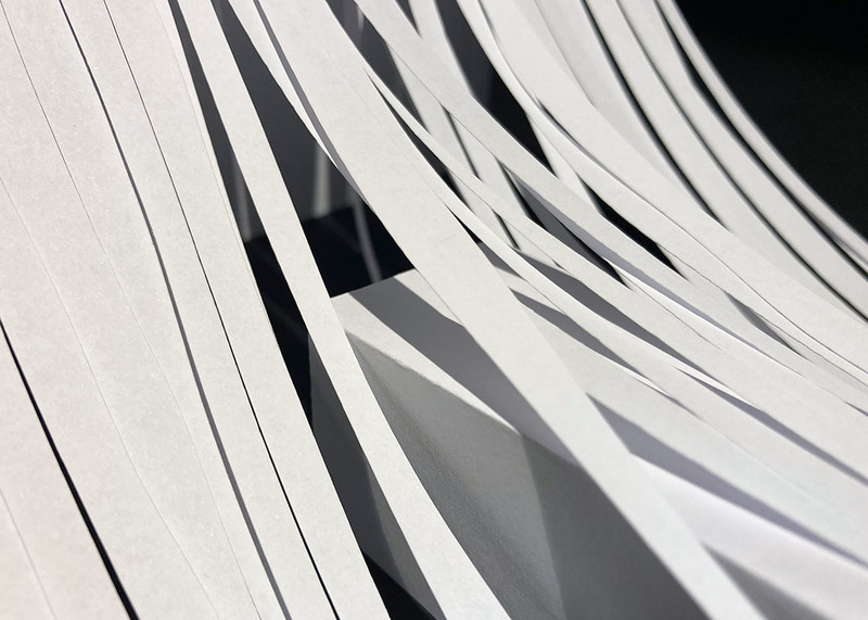 Papiermodell 2 / Prozessbild