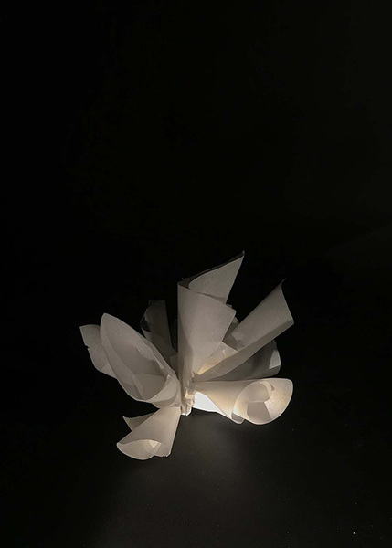 Papiermodell 2 / Prozessbild