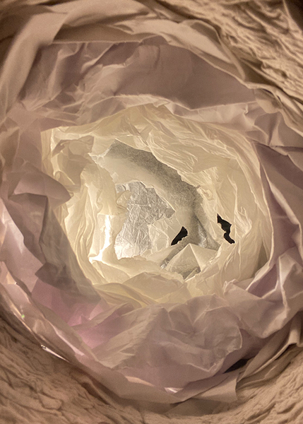 Papiermodell 2 / Prozessbild