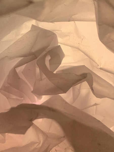 Papiermodell 2 / Prozessbild