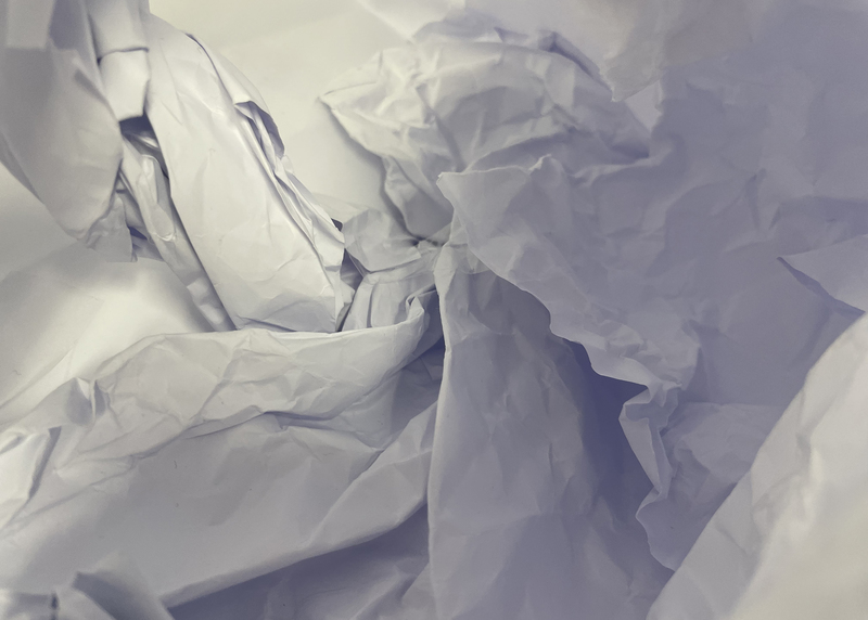Papiermodell 2 / Prozessbild