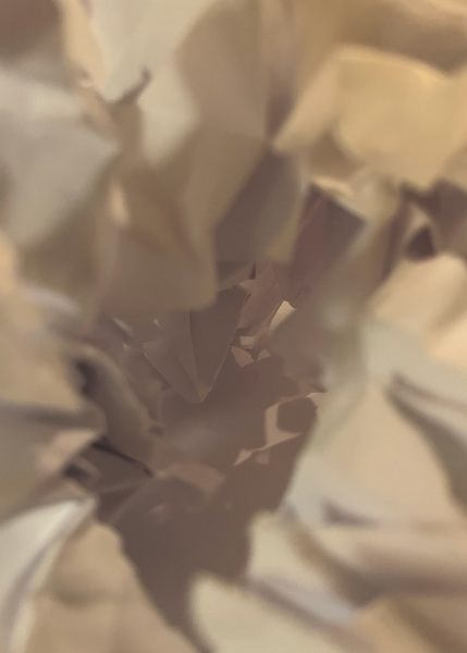 Papiermodell 2 / Prozessbild