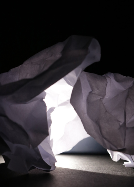 Papiermodell 2 / Prozessbild