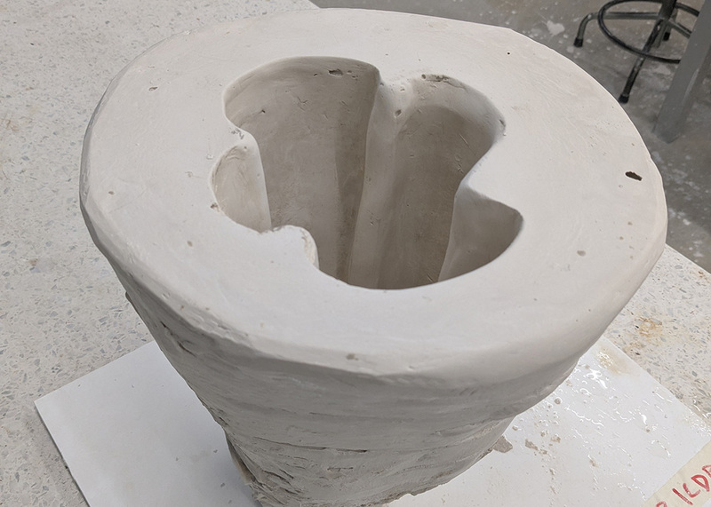 Papiermodell 2 / Prozessbild