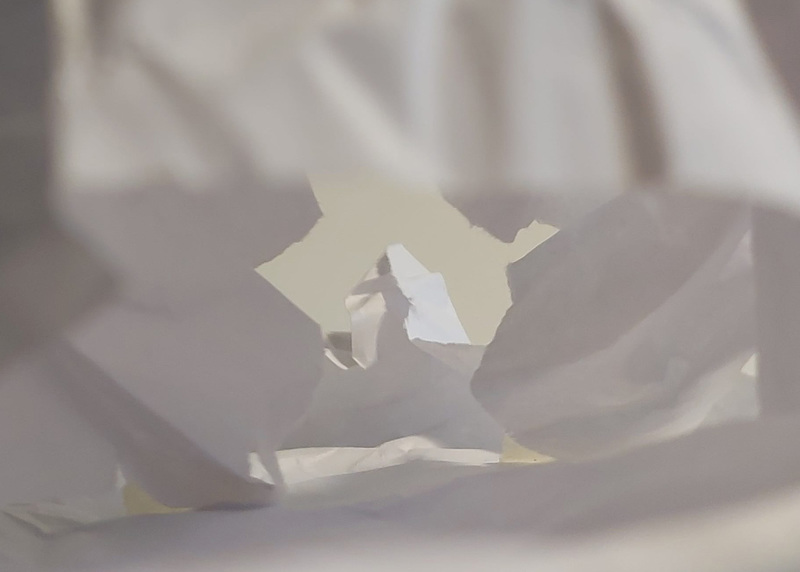 Papiermodell 2 / Prozessbild