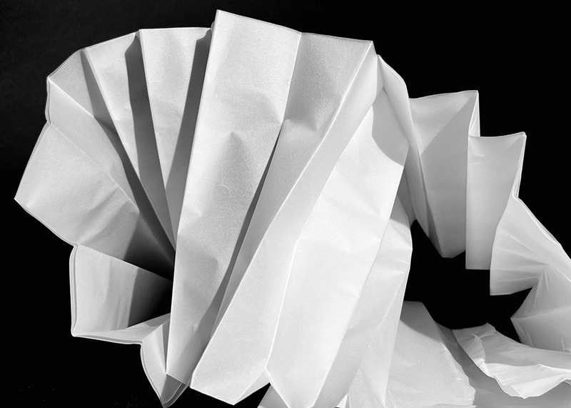 Papiermodell 2 / Prozessbild