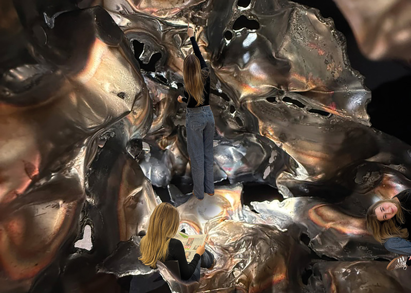 Gussmodell 2 / Atmosphärisches Bild